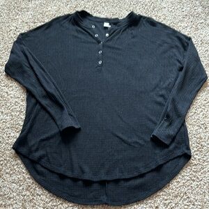Old Navy Long Sleeve Waffle Top